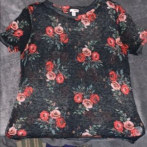 Floral Tee